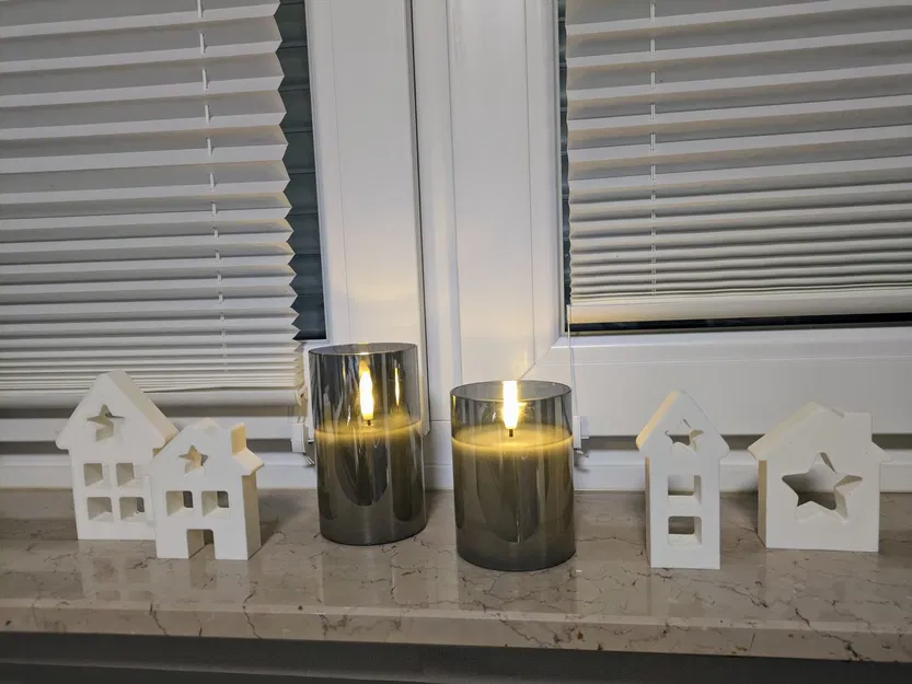 Bộ Nhà Trang Trí Giáng Sinh (4 Mẫu) - Image 2