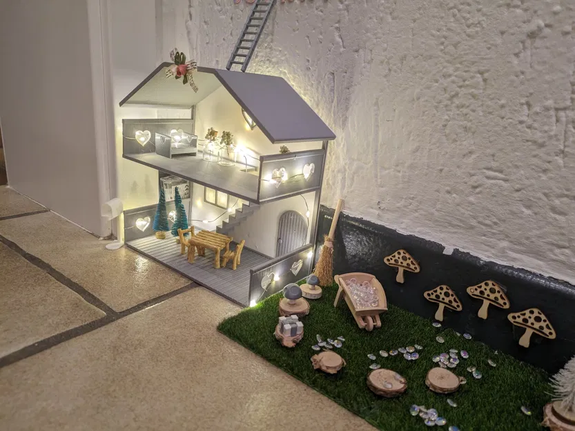 Nhà yêu tinh (cửa gnome) - Hai tầng - Image 5