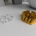 Dao Cắt Đất Sét Polymer Hình Bông Tuyết - Thumbnail 7