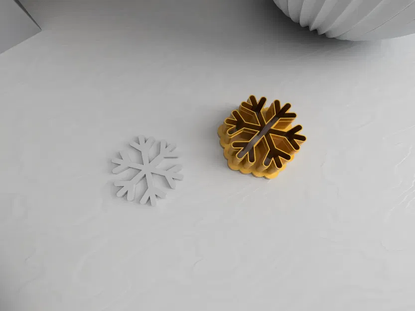 Dao Cắt Đất Sét Polymer Hình Bông Tuyết - Image 8