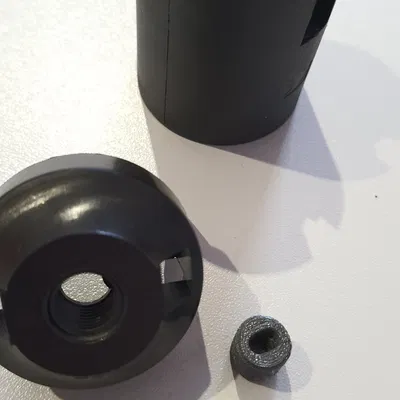 Gioăng Luồn Dây Có Ren Cho Đui Đèn E27