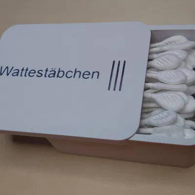 Hộp Đựng Tăm Bông Trượt