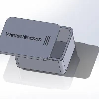 Hộp Đựng Tăm Bông Trượt