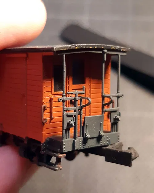 Mô hình TTm 1000mm Tàu chở hàng 905-153 (NWE 156) Tỉ lệ 1:120 - Image 3