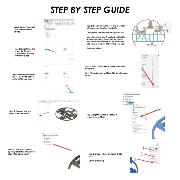 Móc Treo Giáng Sinh File Fusion Tùy Chỉnh Kèm Hướng Dẫn - Image 2
