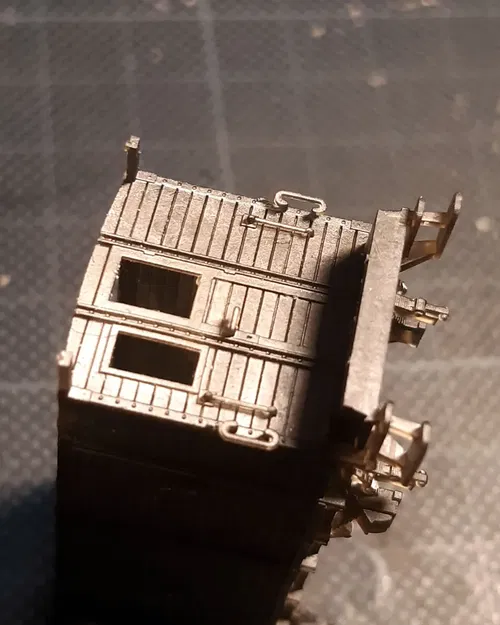 Mô hình TTm 1000mm Tàu chở hàng 905-153 (NWE 156) Tỉ lệ 1:120 - Image 4