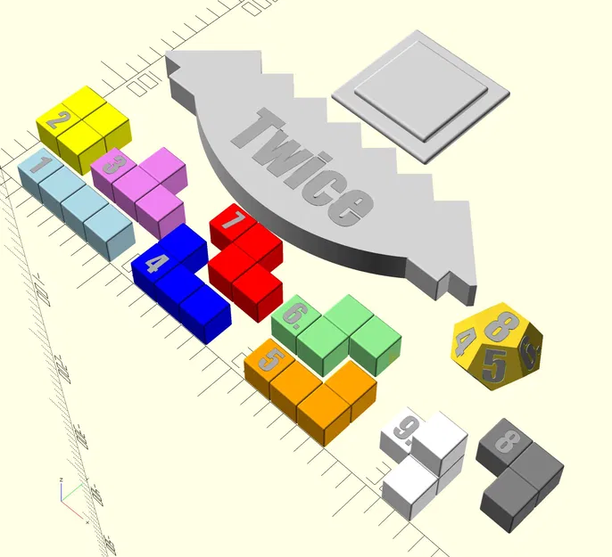 Twice (Trò chơi bàn cờ giống 3D Tetris) - Image 2