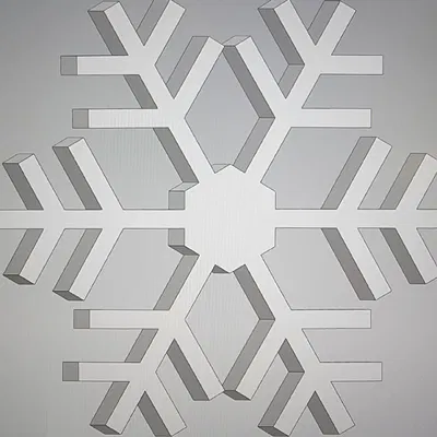 Bông Tuyết Trang Trí Bàn Giáng Sinh Đa Thiết Kế