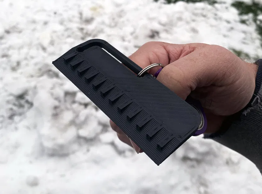 Ice Scraper Keychain - Image 1