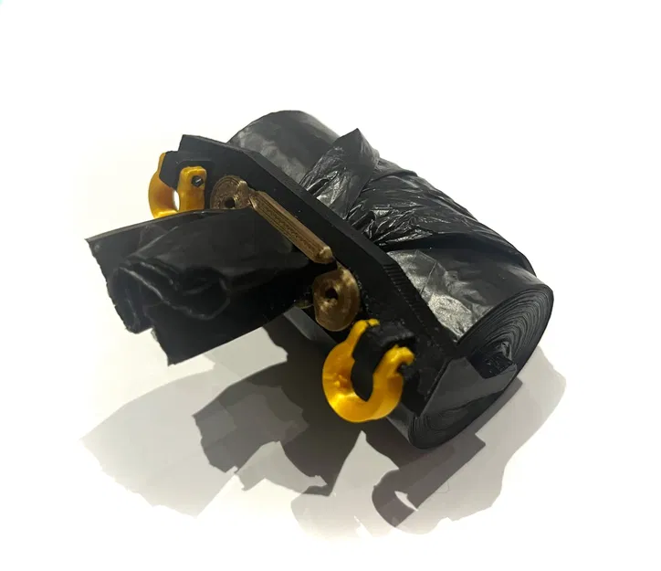 Kẹp Túi Vệ Sinh Cho Chó - Kiểu Cản Xe Off Road Có Tời - Không Cần Chống Đỡ - Image 3