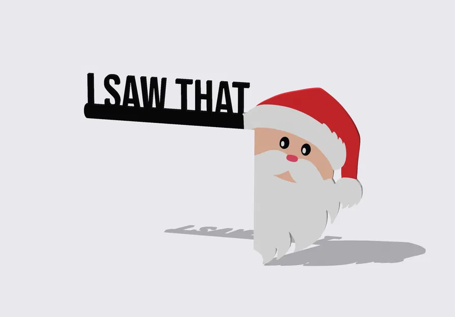 Trang trí khung cửa Ông già Noel lén lút - Image 3