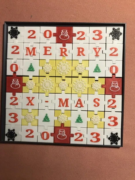 X-MAS Puzzle và Happy New Year Puzzle - Image 1