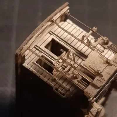 Toa Hành lý H0m 1000mm 905-153 (NWE 156) Tỷ lệ 1:87