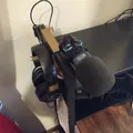 Mic Headphones Rail Stand - Thumbnail 1