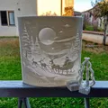 Lithophane Merry Christmas - Thiệp Chúc Mừng - Thumbnail 1