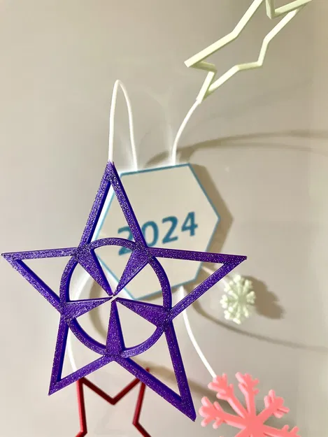 Trang trí Giáng Sinh 2024 (3 trong 1): Nam châm 3D, Nam châm 2D, Đồ trang trí nhà cửa - Image 1