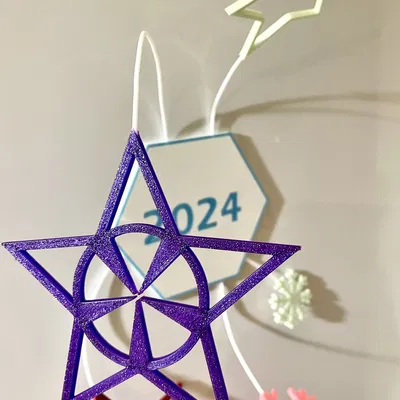 Trang trí Giáng Sinh 2024 (3 trong 1): Nam châm 3D, Nam châm 2D, Đồ trang trí nhà cửa