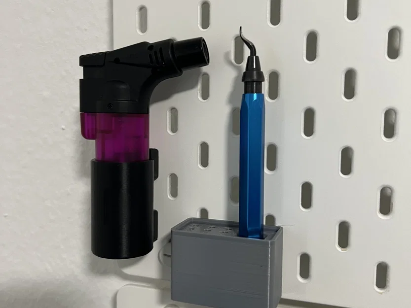 Blowtorch holder 30mm for Skadis - Image 1