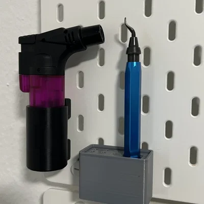 Blowtorch holder 30mm for Skadis