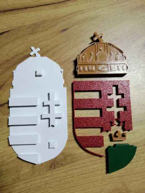 Quốc huy Hungary / Crest of Hungary - Image 2