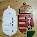 Quốc huy Hungary / Crest of Hungary - Thumbnail 2