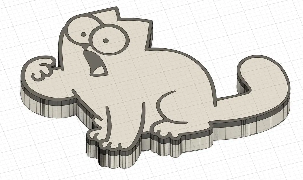 Simons Cat   Magnet Holder - Image 1