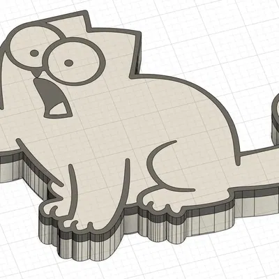 Simons Cat   Magnet Holder