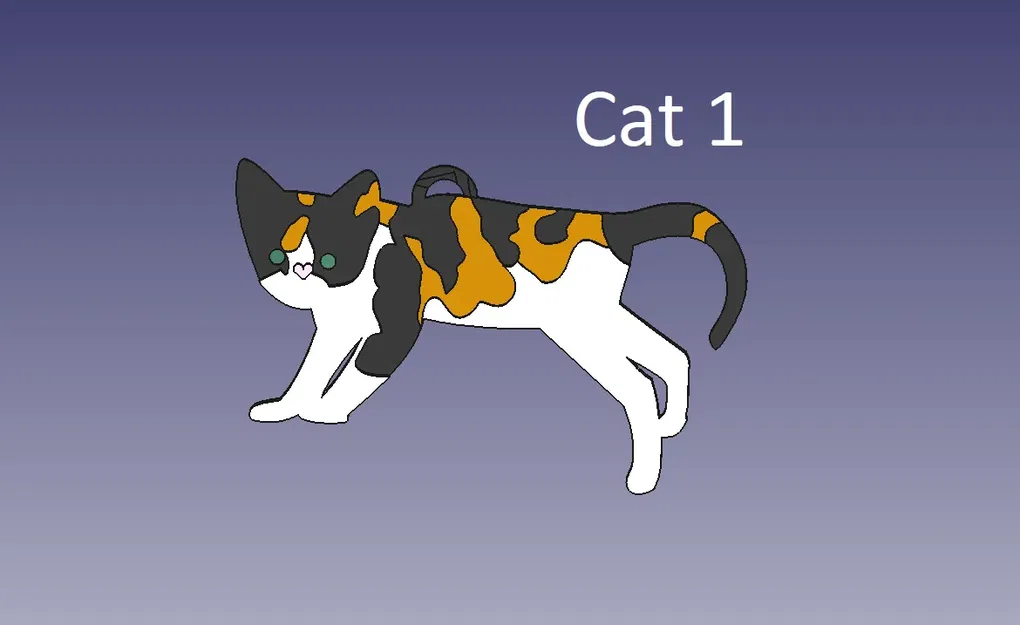 Đồ trang trí Giáng Sinh hình Mèo - Image 2