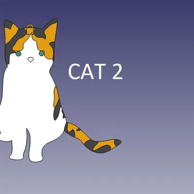 Đồ trang trí Giáng Sinh hình Mèo