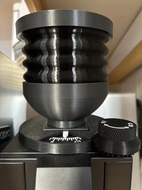 Phễu Lớn Có Ống Bóp Cho Eureka Mignon - Không Ống Trong Suốt - Image 1