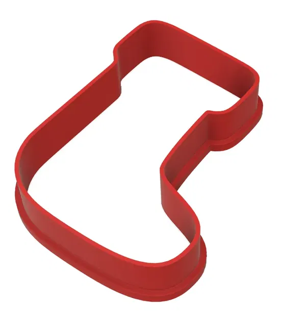 Khuôn Cắt Bánh Quy Giáng Sinh Hình Vớ - Image 1