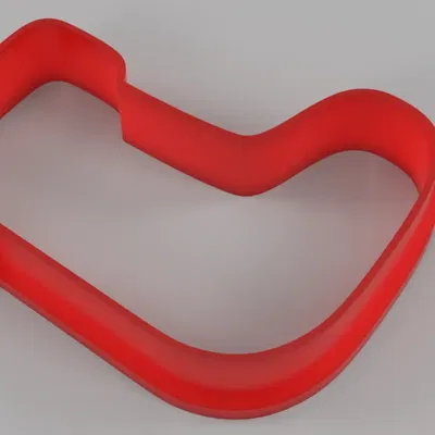 Khuôn Cắt Bánh Quy Giáng Sinh Hình Vớ