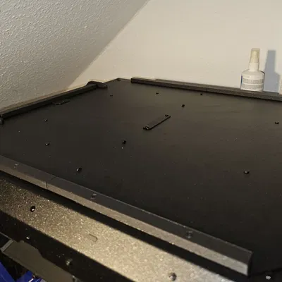 Các chi tiết cắt cho vỏ máy Prusa gốc có nắp bản lề