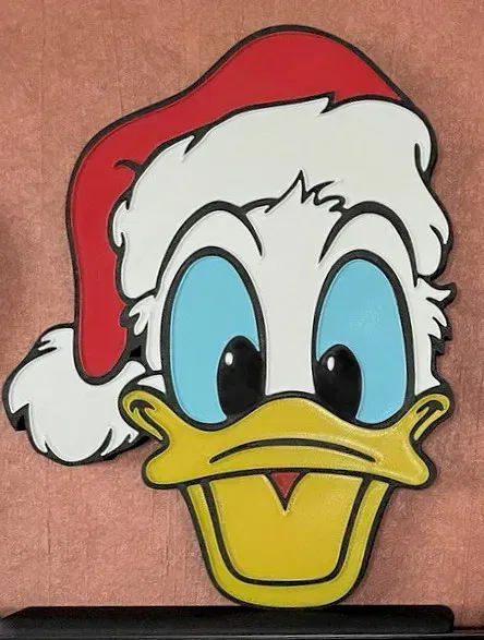 Móc treo cửa sổ Ông Già Noel Vịt Donald - Image 2