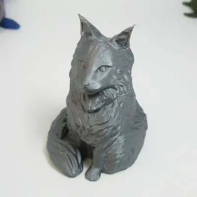 Mô Hình Mèo Lông Dài