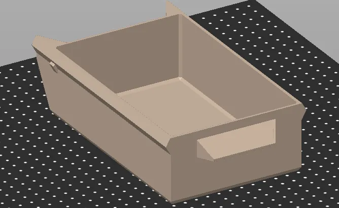 Ngăn kéo bàn làm việc bớt rộng 56mm - Image 1