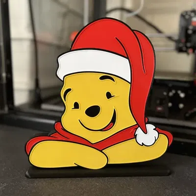 Móc trang trí cửa sổ Winnie the Pooh Giáng sinh