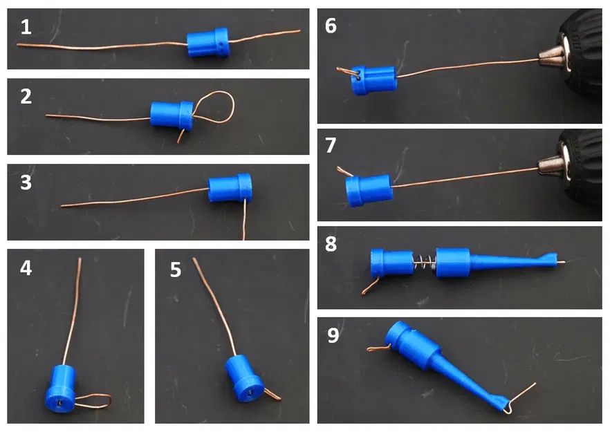 Đầu dò kẹp điện (có lò xo) - Image 4