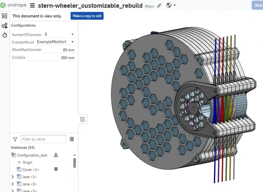 Bộ giữ Filament Stern-Wheeler (Tùy chỉnh) - Image 5