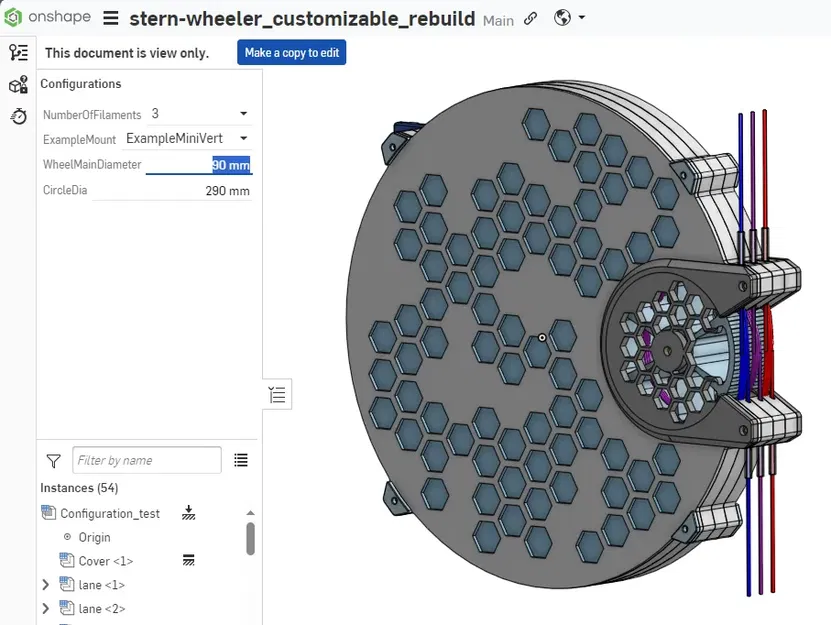 Bộ giữ Filament Stern-Wheeler (Tùy chỉnh) - Image 7