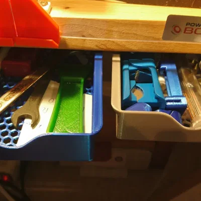 Honeycomb utility drawer