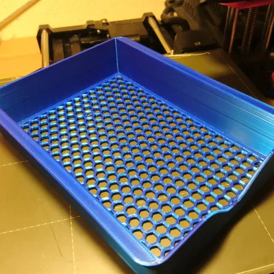 Honeycomb utility drawer