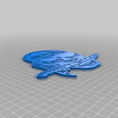 Đầu Lâu Cướp Biển Ngậm Dao