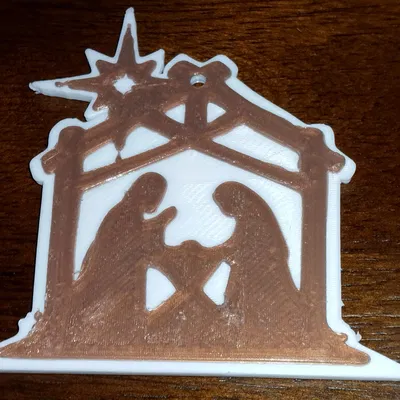 Móc Trang Trí Giáng Sinh Cảnh Chúa Giáng Sinh