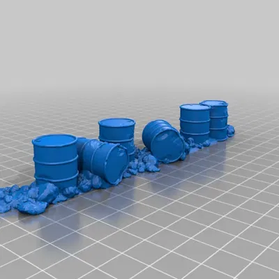 Vật trang trí bàn cờ: Thùng và Rào chắn