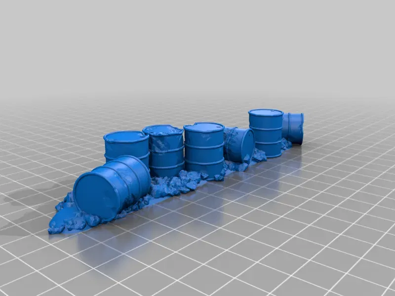 Vật trang trí bàn cờ: Thùng và Rào chắn - Image 4