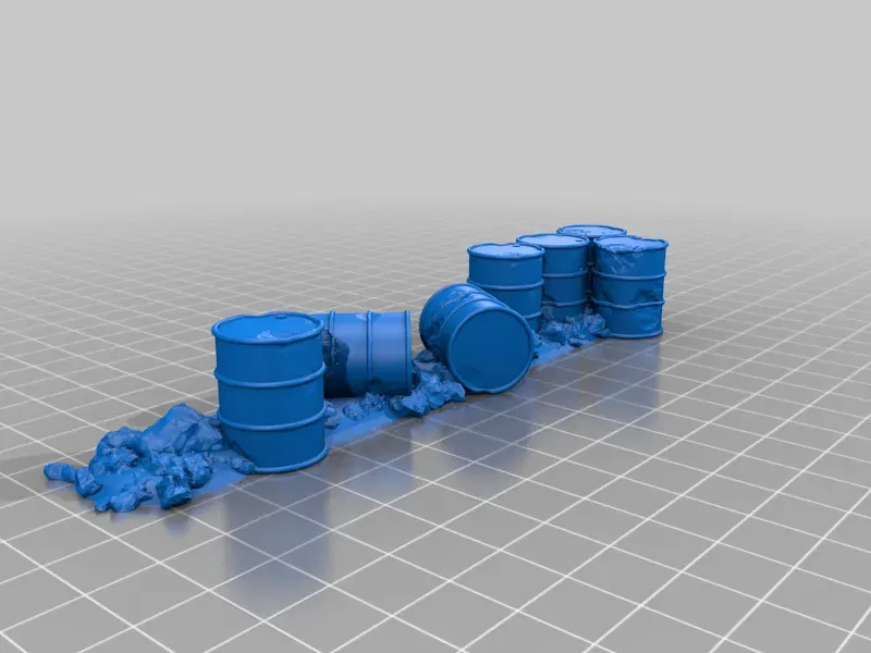 Vật trang trí bàn cờ: Thùng và Rào chắn - Image 5