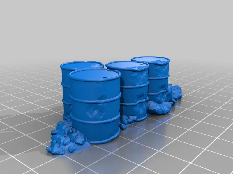 Vật trang trí bàn cờ: Thùng và Rào chắn - Image 6