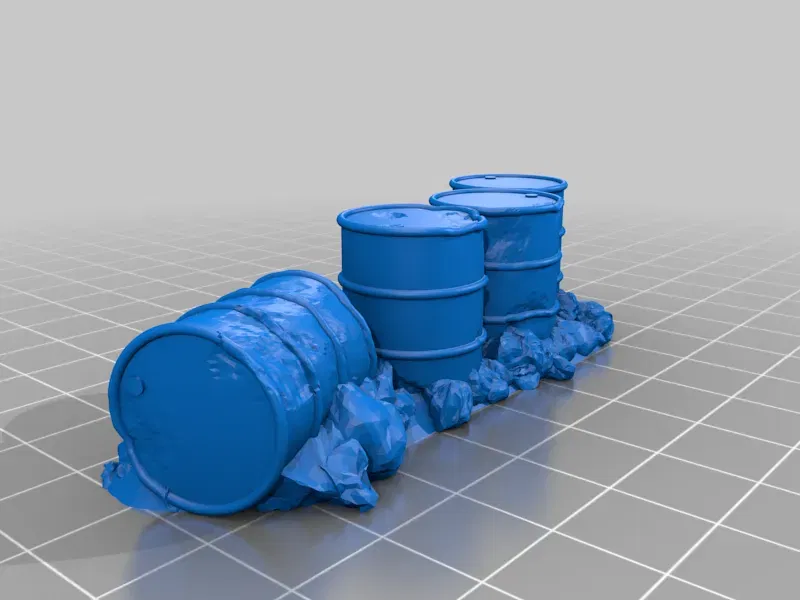 Vật trang trí bàn cờ: Thùng và Rào chắn - Image 7