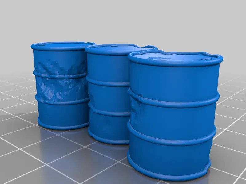 Vật trang trí bàn cờ: Thùng và Rào chắn - Image 10